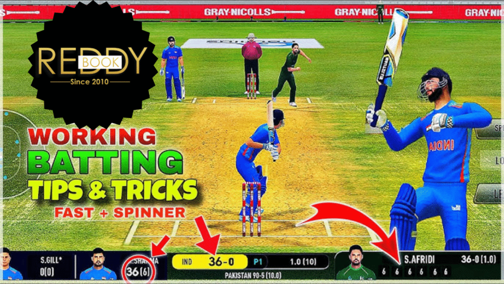 In- Play Cricket Batting - Real time Strategies